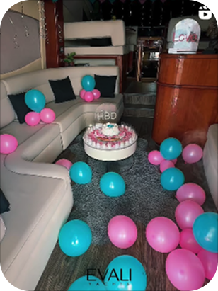 Birthday Celebration in Yacht