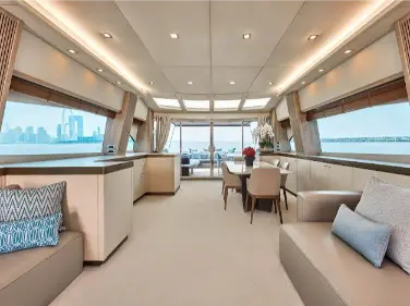 Sunseeker 108ft (Jacuzzi) Yacht Rental Dubai view 9