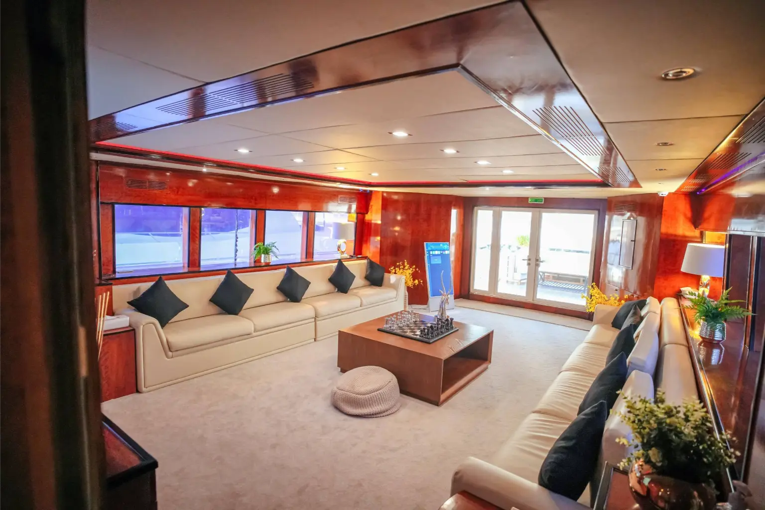 Mzaail 135ft Dubai Yacht Rental view 6