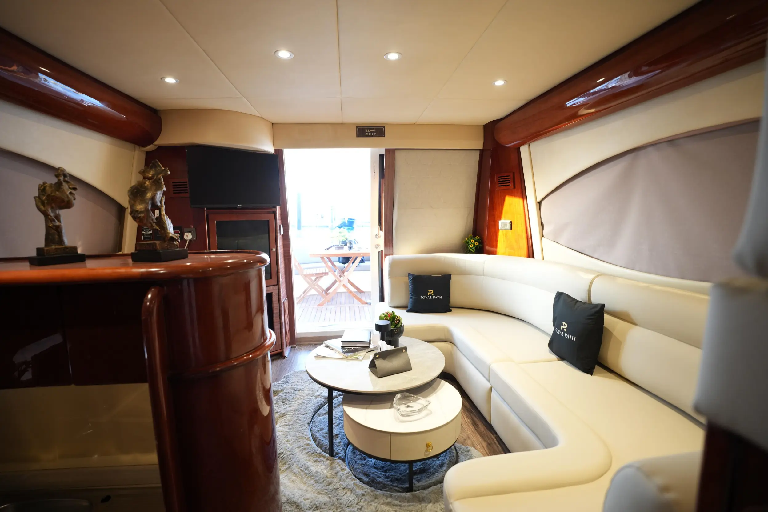 Majesty 50ft yacht charter Dubai view 7