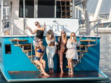 64 Feet Hatteras Dubai Yacht Rental view 6