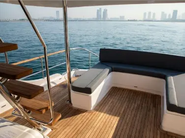 64 Feet Hatteras Dubai Yacht Rental view 7