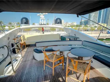 Sunseeker 90 Feet Yacht Rental Dubai view 6