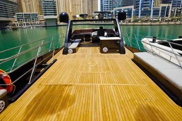 Doretty 95 Feet Yacht (Jacuzzi) Yacht Rental Dubai view 6