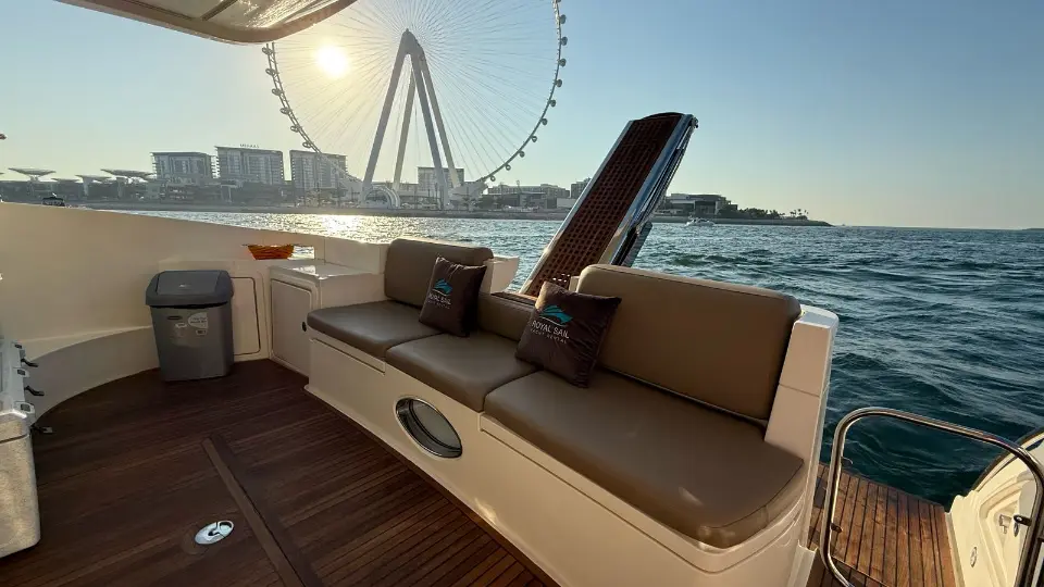50 Feet Azimut Yacht Rental Dubai view 6
