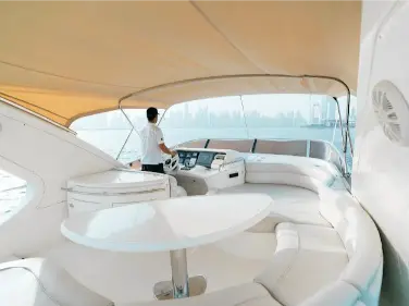 55 Feet Azimut Yacht Rental Dubai view 6