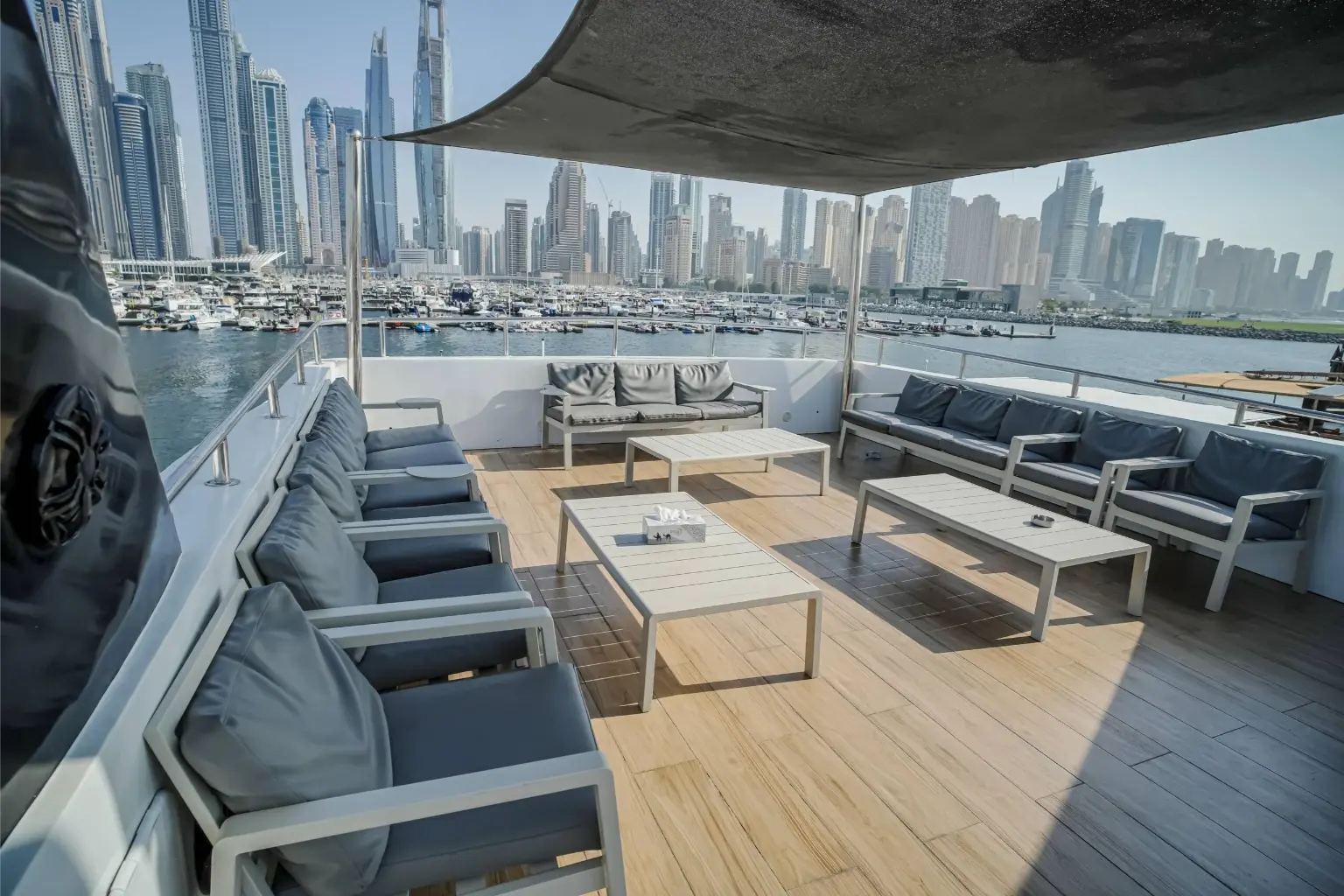 Ocean Dream 143 Feet Yacht Rental Dubai view 7